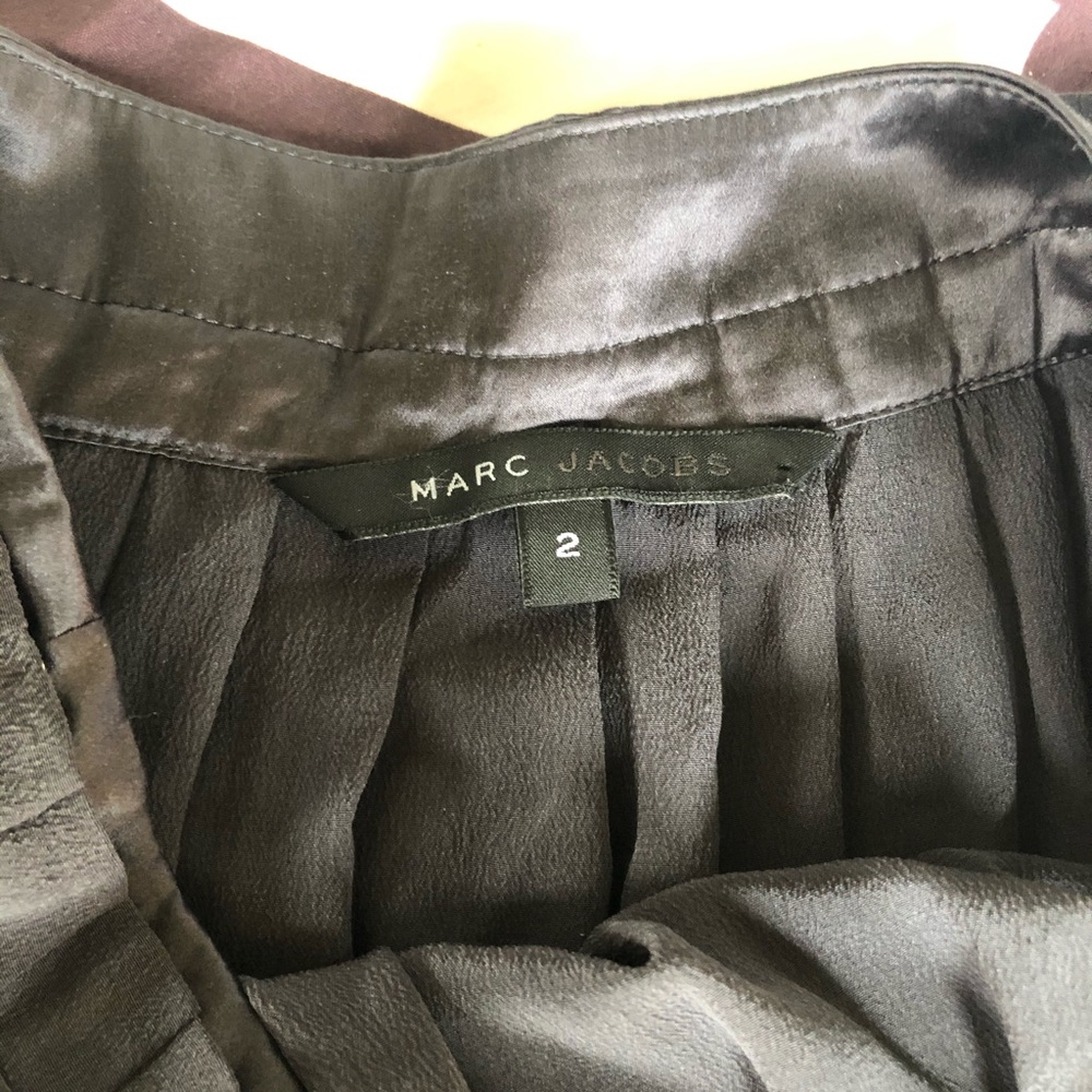 Vintage silk pleated Marc Jacobs skirt